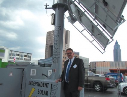 Krampitz presented autonomous station container to Automechanika